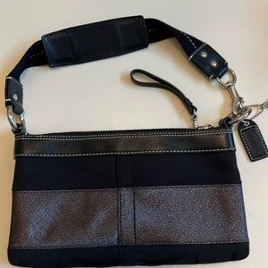 Black coach bag